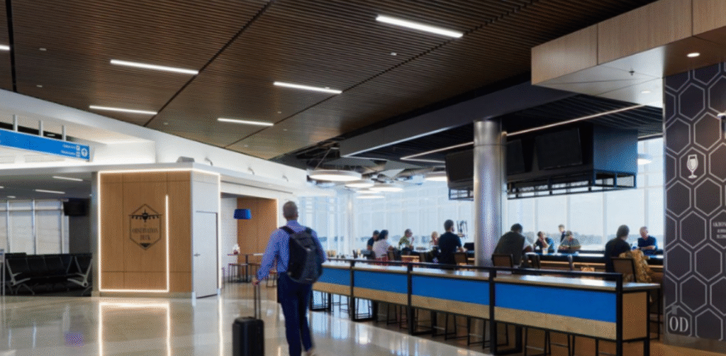 CAK Airport Check-in