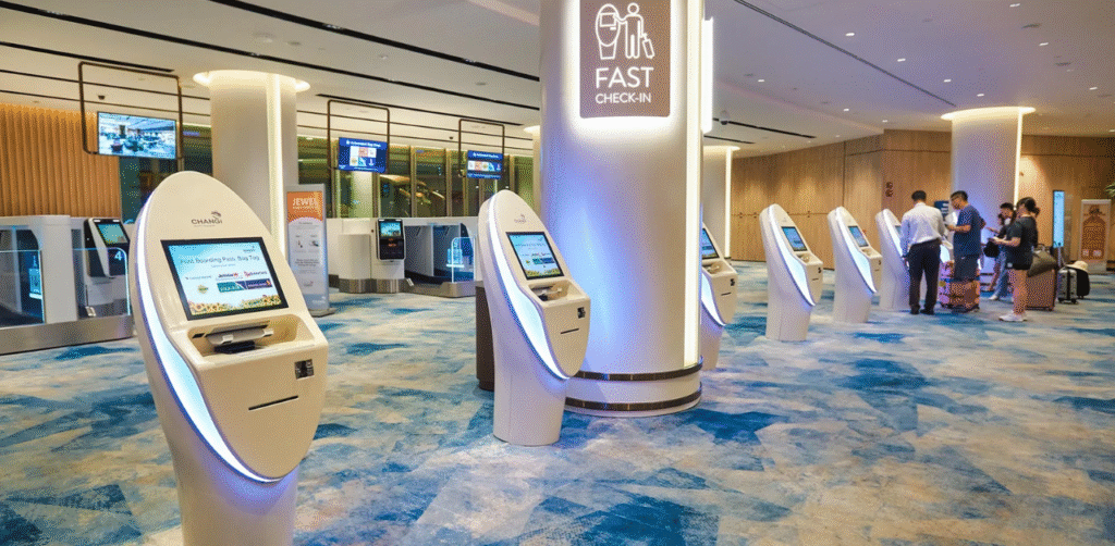 Check-In at Singapore Changi Airport