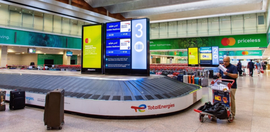 Baggage services at DXB