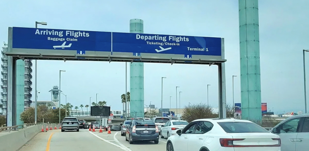 Los Angeles Airport (LAX) Departures
