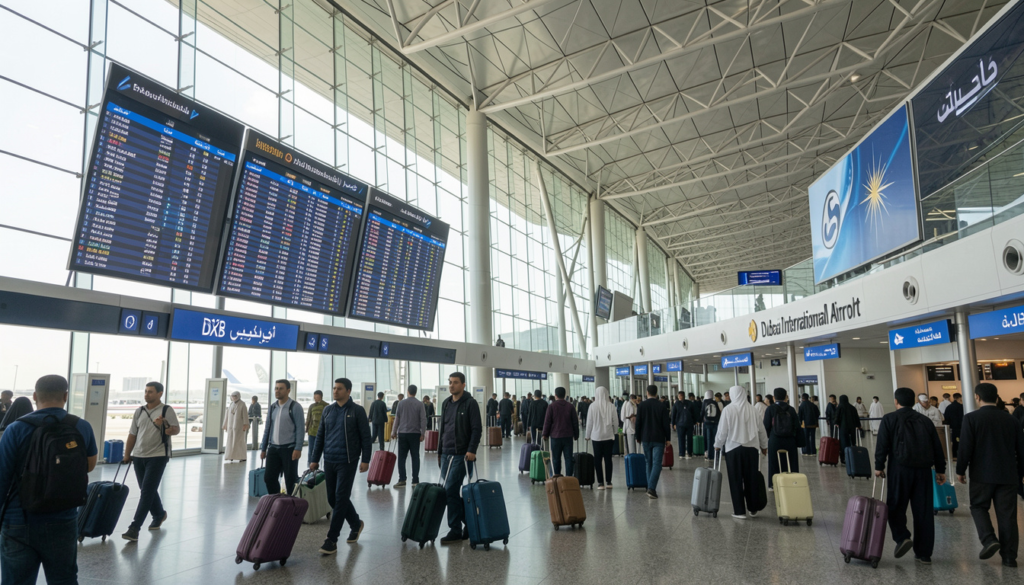 Dubai International Airport (DXB) Departures