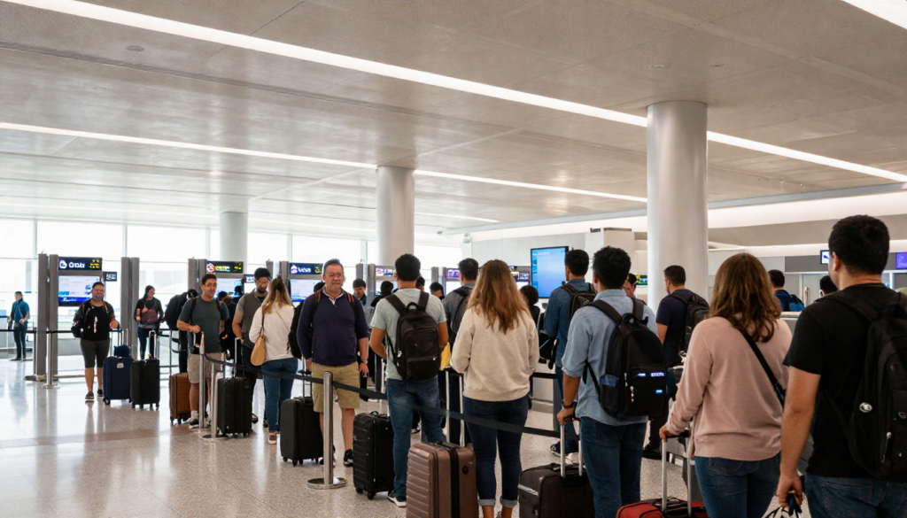 Los Angeles International Airport (LAX) Security Wait Times
