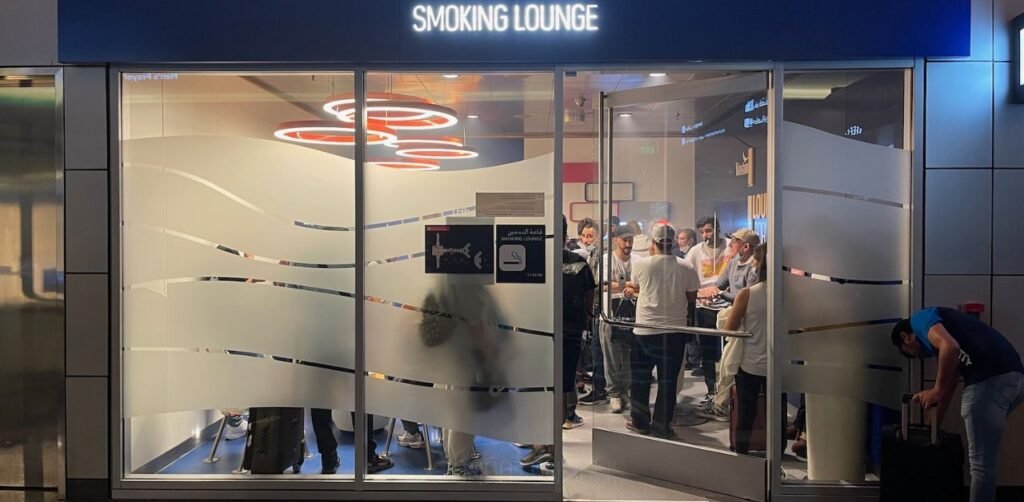 DFW Airport Smoking Areas