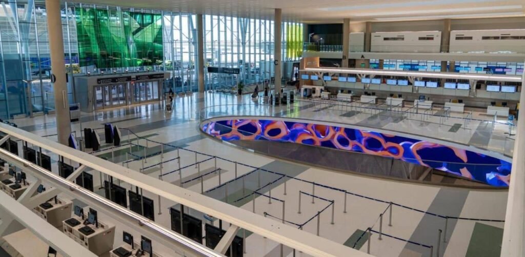 George Bush Airport Check-in